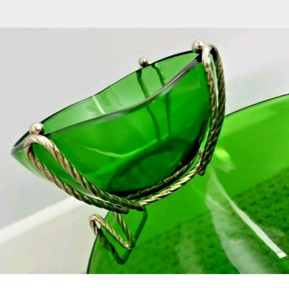 VERECO France Chip N Dip Emerald Bowls & Anchor - Picture 4 of 7